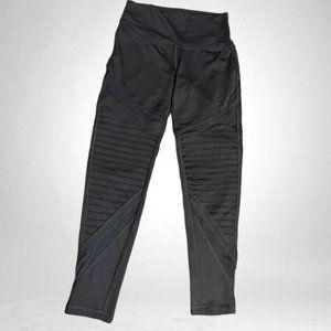 Aerie Moto Chill Play Move Black Leggings